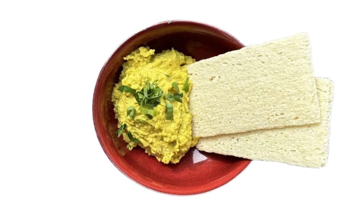 Lemon Turmeric Hummus